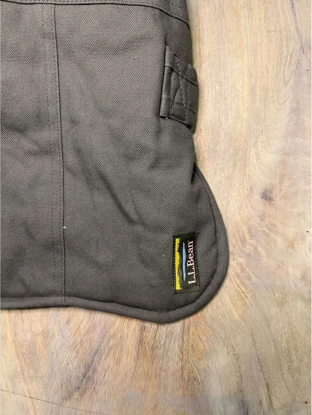 L.L. Bean Small Dog Poncho/Jacket in Gray